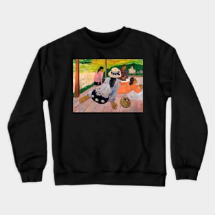 The Siesta by Gauguin Crewneck Sweatshirt